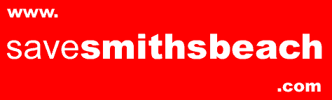 The 1st Save Smiths Beach sticker design